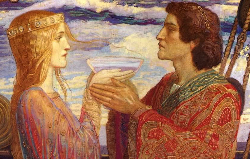 Tristan et Yseult de John Duncan